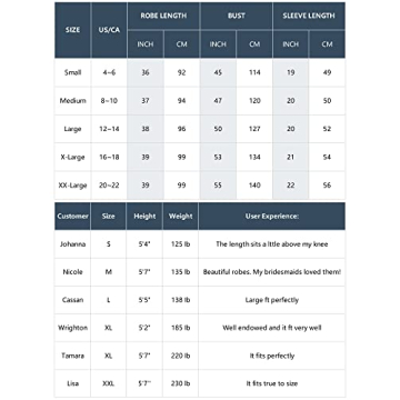 Luxurious SIORO Satin Kimono Robe for Bridesmaids