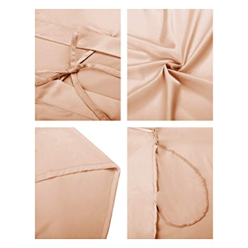 Luxurious SIORO Satin Kimono Robe for Bridesmaids