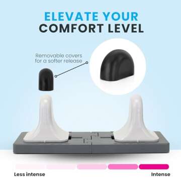 Thrival - Fully Adjustable Psoas, Hip Flexor, Back, Glute, Illiacus and Neck Muscle Release Tool for Deep Tissue, Trigger Point, Hooking Hip and Myofascial Release – Made in USA