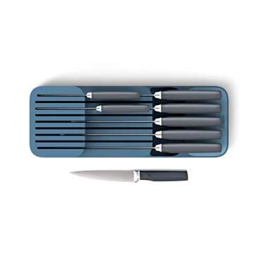 Joseph Joseph Blue DrawerStore Knife Organizer for Your Kitchen