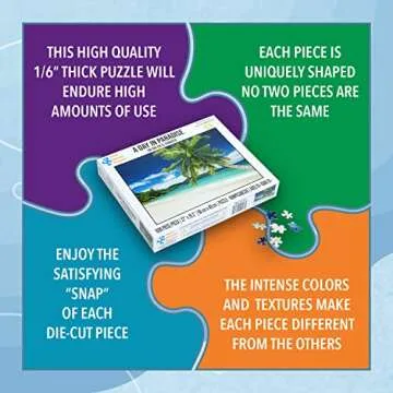 Twin Spring Goods 1000 Piece Jigsaw Puzzle: Paradise