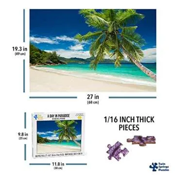 Twin Spring Goods 1000 Piece Jigsaw Puzzle: Paradise