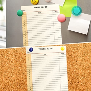 300 Sheets Daily to do List Notepad Notebook Library Card to do Planner Checklist Memo Writing Pad Schedule Note Pad Reminder Office Planning Homework Pad for Task, 6" x 8" (Things To do)