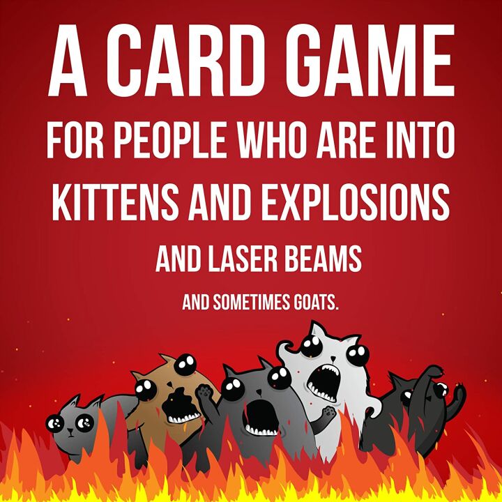 Exploding Kittens Card Game - Family Fun for All Ages