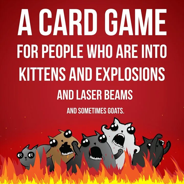 Exploding Kittens Card Game - Family Fun for All Ages