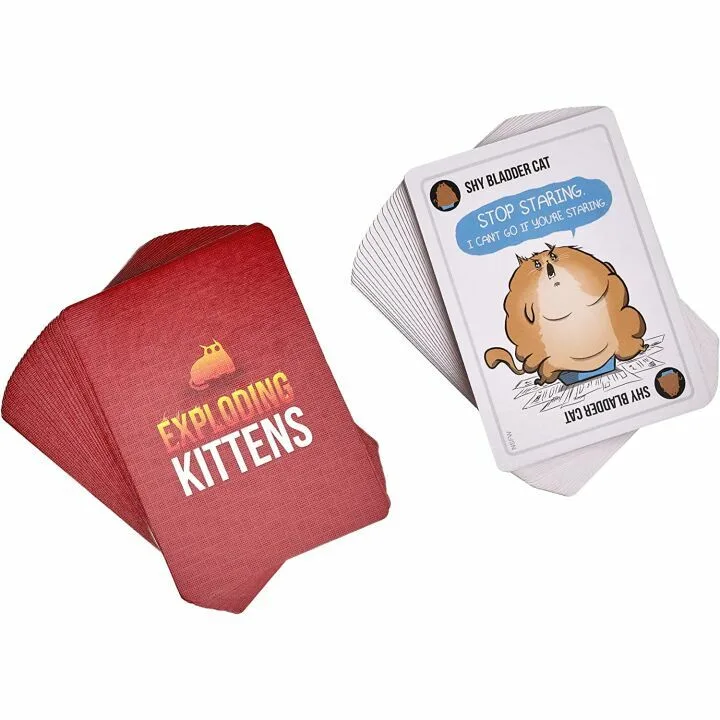 Exploding Kittens Card Game - Family Fun for All Ages
