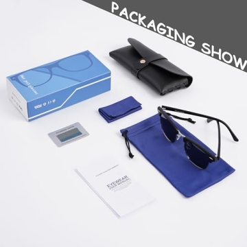 Yaserra Trendy Semi Rimless Polarized Sunglasses for All