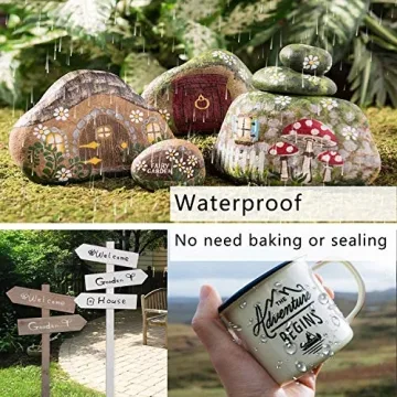 Lesun White Paint Pens - 12 Versatile Markers for All Projects