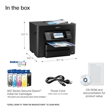 Epson WF-4830 All-in-One Wireless Printer