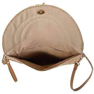 Stylish Bausweety Summer Straw Crossbody Bag for Women