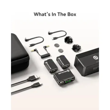 Hollyland Lark Max Wireless Lavalier Microphone System