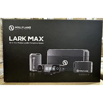 Hollyland Lark Max Wireless Lavalier Microphone System