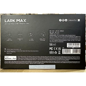 Hollyland Lark Max Wireless Lavalier Microphone System