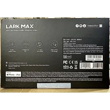 Hollyland Lark Max Wireless Lavalier Microphone System