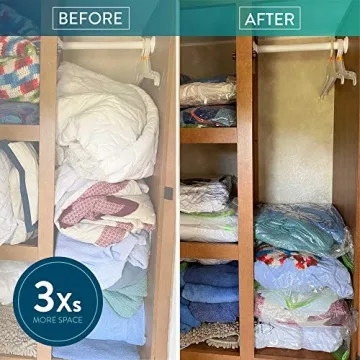 Acrodo Compression Bags for Travel Space Saver 10-pack