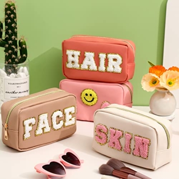 Sanwuta Preppy Makeup Bag Set - Stylish & Waterproof