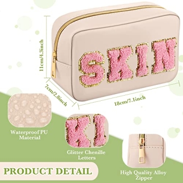Sanwuta Preppy Makeup Bag Set - Stylish & Waterproof