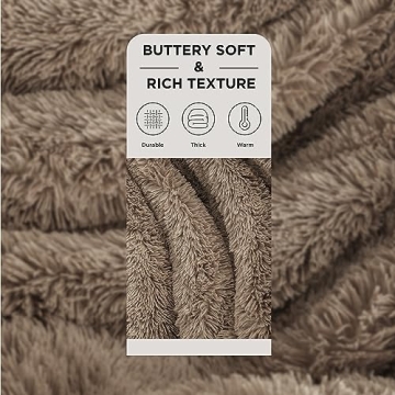 Bedsure King Size Sherpa Blanket for Cozy Comfort