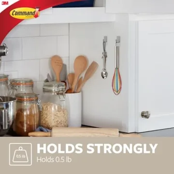 Stylish Command Hooks - Damage-Free & Modern Design