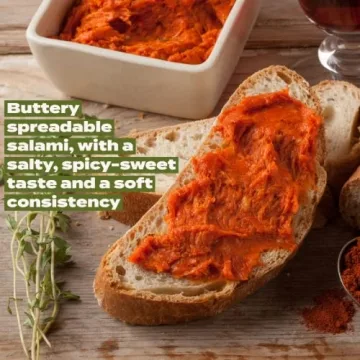 Alma Gourmet Nduja - Authentic Spreadable Calabrese Salami