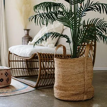 GooBloo Extra Large Handmade Woven Storage Basket