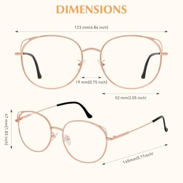 Stylish LINVO Cat Eye Eyewear for Fashion-Forward Women