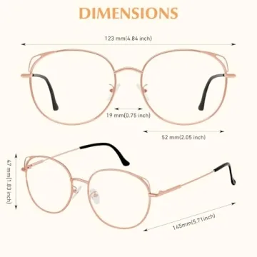 Stylish LINVO Cat Eye Eyewear for Fashion-Forward Women