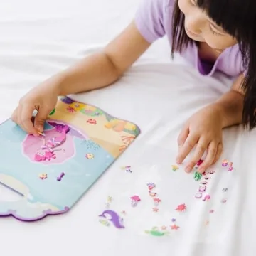 Melissa & Doug Mermaids Puffy Sticker Book for Kids