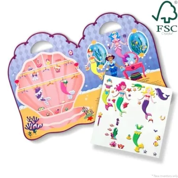 Melissa & Doug Mermaids Puffy Sticker Book for Kids