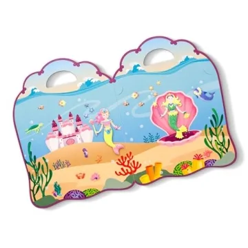 Melissa & Doug Mermaids Puffy Sticker Book for Kids