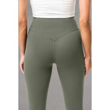 Kamo Fitness Serenity High Waisted No Front Seam Leggings