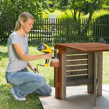 Wagner Spraytech 0417005 HVLP Control Spray Stain Sprayer, Ideal for Staining and Sealing Decks, Fences, and Lattice