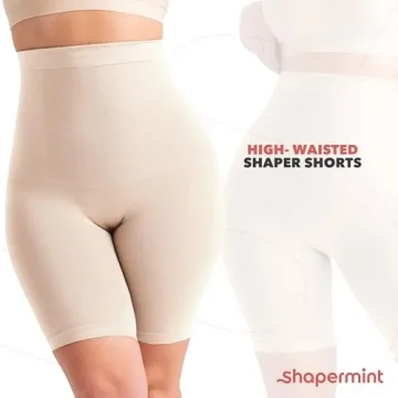 High Waisted Body Shaper Shorts - Tummy Control