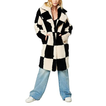 Stylish [BLANKNYC] Women's Sherpa Coat for Ultimate Warmth