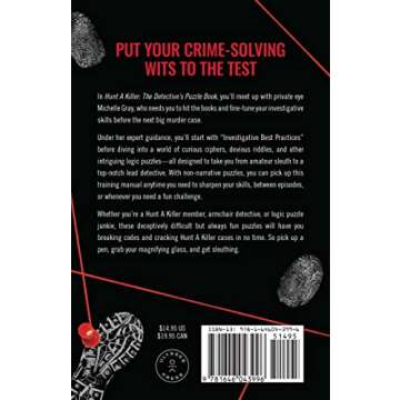 Hunt A Killer: The Detective's Puzzle Book: True-Crime-Inspired Ciphers, Codes, and Brain Games