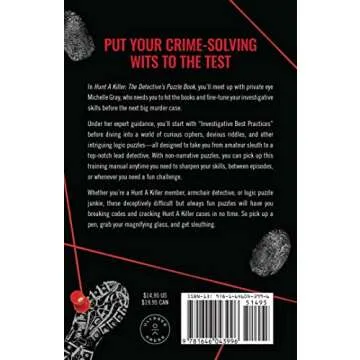 Hunt A Killer: The Detective's Puzzle Book: True-Crime-Inspired Ciphers, Codes, and Brain Games