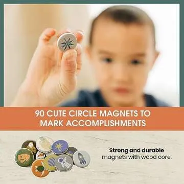 Magnetic Whiteboard Chore Chart for Kids - Premium Organizer