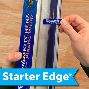 Reynolds Kitchens Quick Cut Plastic Wrap - 250 Sq Ft roll