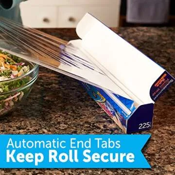 Reynolds Kitchens Quick Cut Plastic Wrap - 250 Sq Ft roll