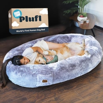 Plufl Human Dog Bed - Ultimate Comfort for Everyone