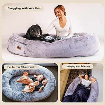 Plufl Human Dog Bed - Ultimate Comfort for Everyone