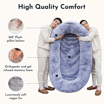 Plufl Human Dog Bed - Ultimate Comfort for Everyone