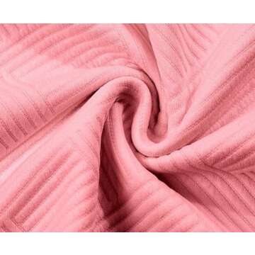 Tankaneo Womens Loungewear Set Short Sleeve Tops and Shorts 2 Piece Outfits Matching Lounge Pajama Set with Pockets Pink