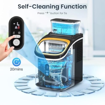 Antarctic Star Countertop Ice Maker – High Capacity & Fast Ice