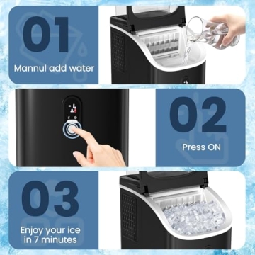 Antarctic Star Countertop Ice Maker – High Capacity & Fast Ice