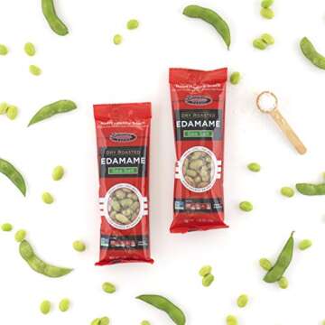 Seapoint Farms Dry Roasted Edamame, Sea Salt, Vegan, Gluten-Free, Kosher, and Non-GMO, Crunchy Snack...