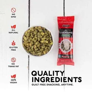 Seapoint Farms Dry Roasted Edamame, Sea Salt, Vegan, Gluten-Free, Kosher, and Non-GMO, Crunchy Snack for Healthy Snacking, 1.58 oz (Pack of 12)