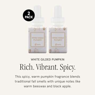 Pura Smart Home Air Diffuser Fragrance - Smart Home Scent Refill - Up to 120-Hours of Premium Fragra...