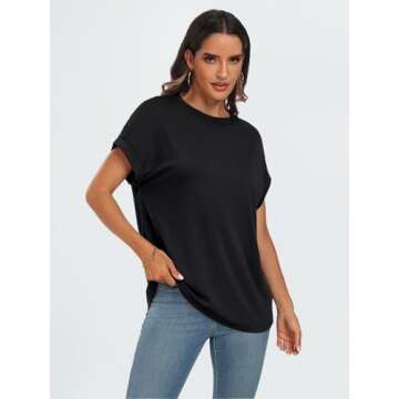 AUTOMET Oversized Casual Women's Summer Shirts