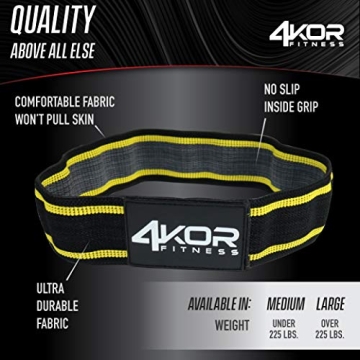4KOR Resistance Fit Bands Set for Toner & Strength